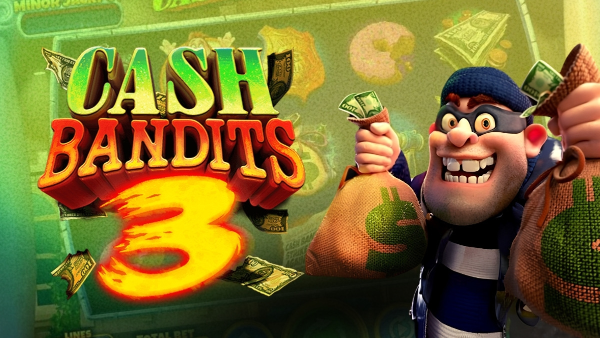 Cash Bandits 3 pokie artwork