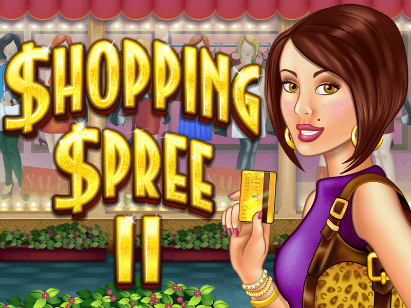 Shopping Spree pokie artwork